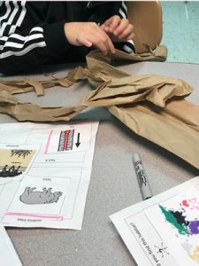 Using recycled materials to create a grassland habitat