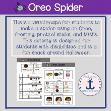 Oreo Spider Snack Recipe